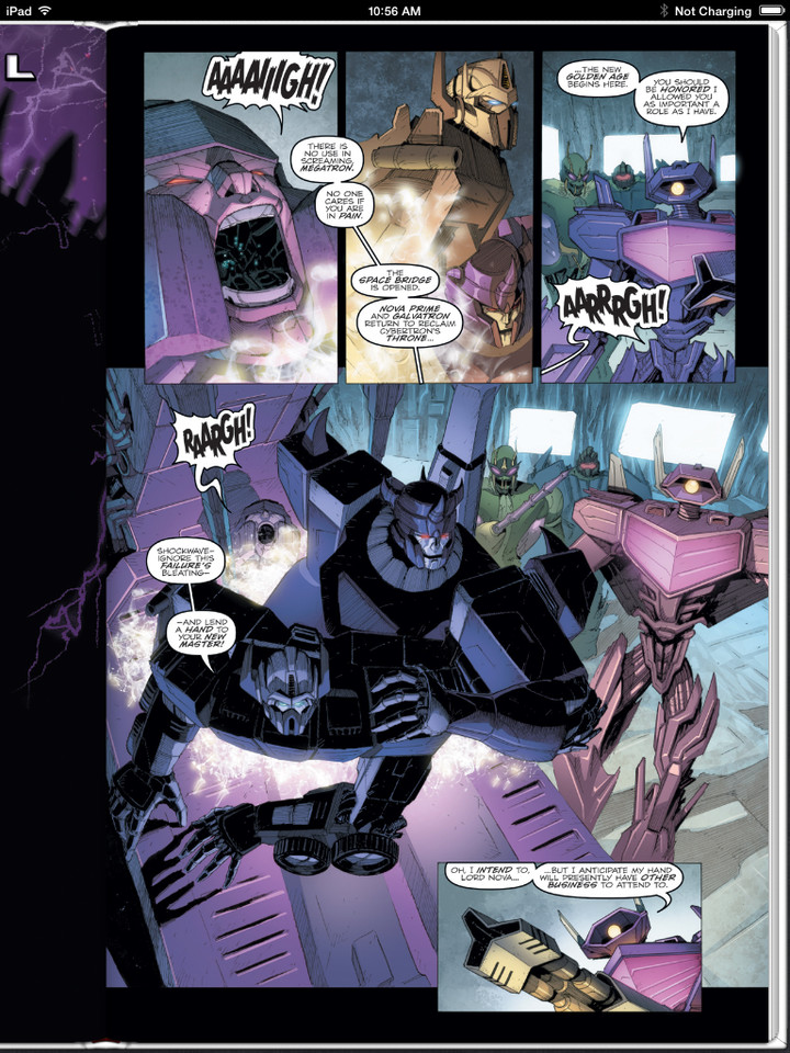 Transformers Robots in Disguise #24 Dark Cybertron Chapter 5